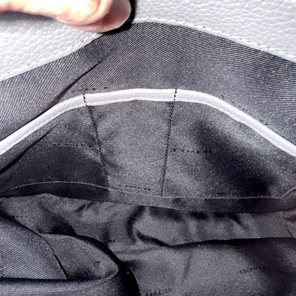 Coach Metropolitan Heather Gray Leather Messenger Bag Laptop Bag Crossbody 55552 - Picture 9 of 13